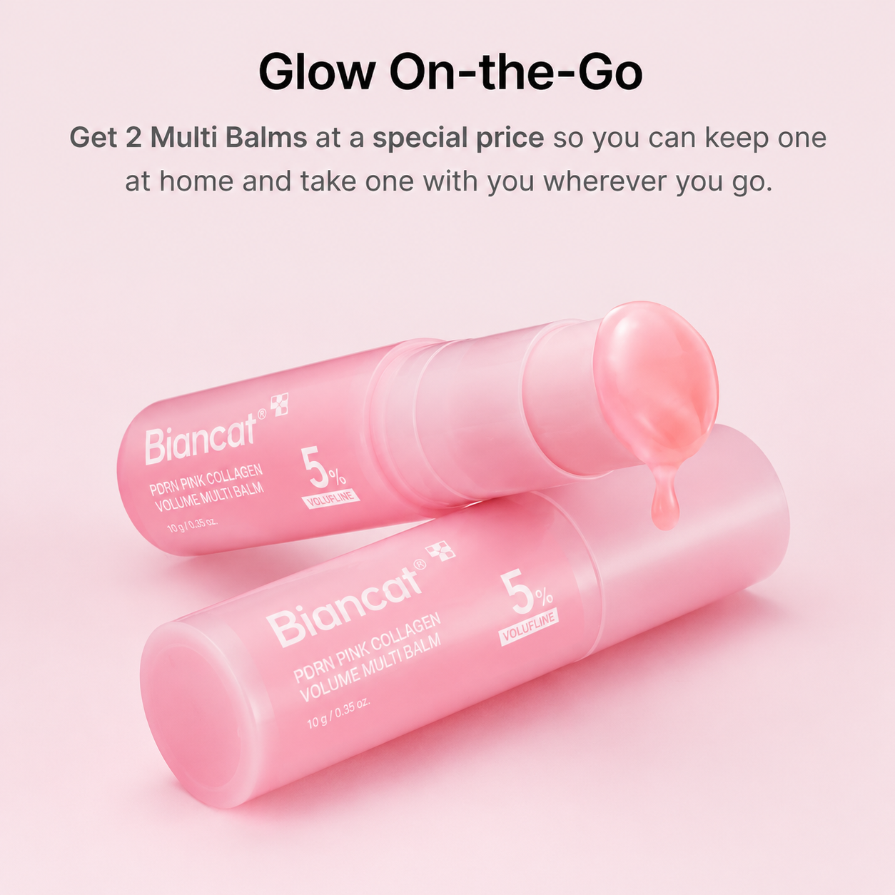 Pink Collagen Multi Balm for Smoother, Plumper-Looking Skin
