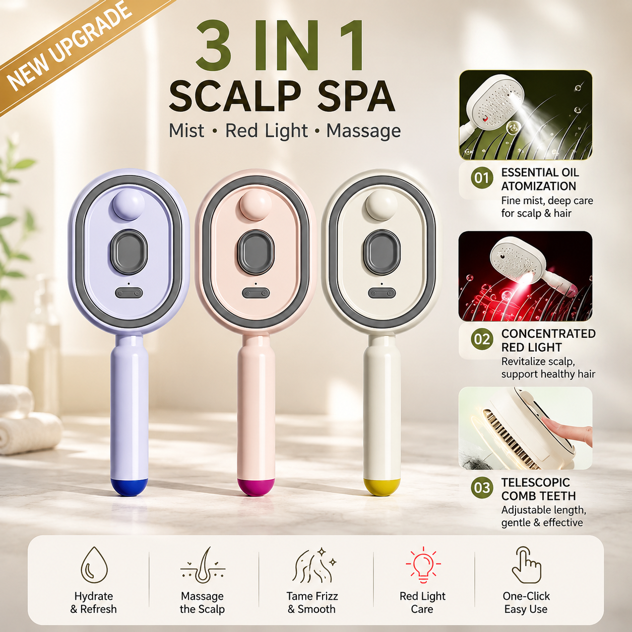 🔥Day Sale 50% OFF🔥Biancat® 5-in-1 SilkGlide Styler